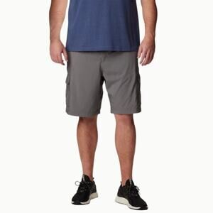 Columbia Men's Omni Shade Cargo HIking Shorts in Gray EUC Size M